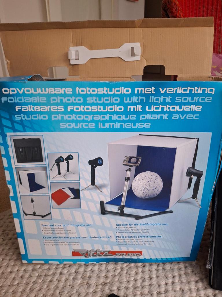 Opvouwbare fotostudio, Ophalen, Detector, Sensor of Melder, Overige soorten