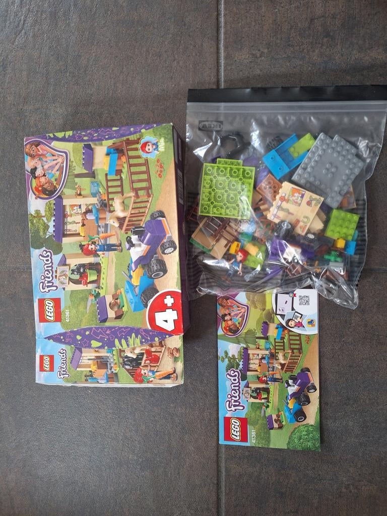 Lego Friends 41361-mia's veulenstal, Ophalen of Verzenden, Gebruikt, Overige merken