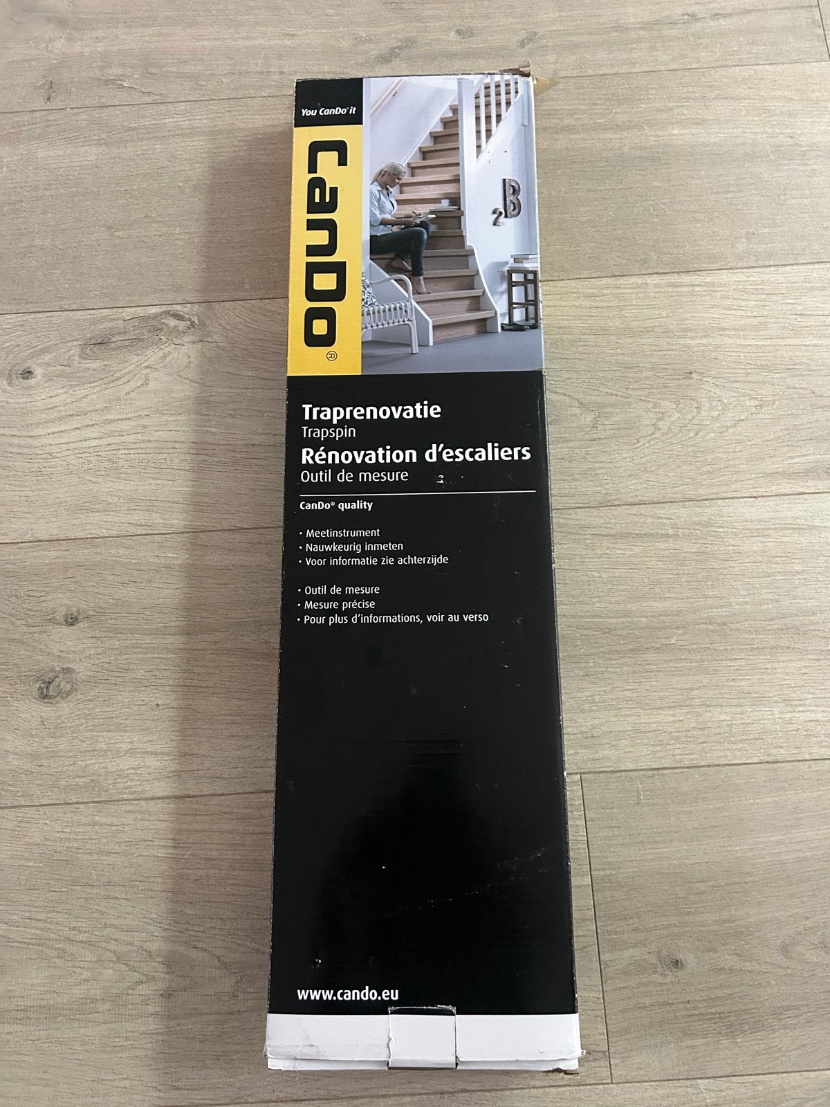 Cando Trapspin - Meetinstrument voor traprenovatie, Ophalen of Verzenden, Gebruikt, Trap