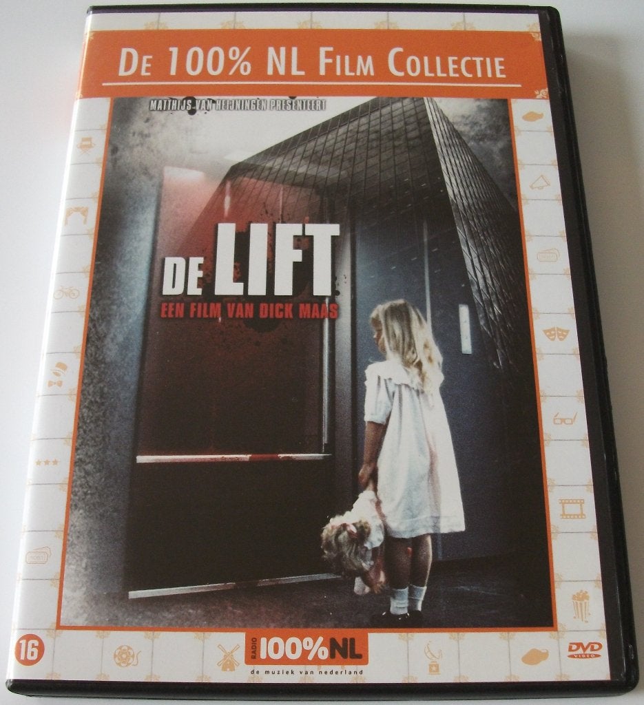 Dvd *** LIFT *** For God's sake, take the stairs!!!, Cd's en Dvd's, Vanaf 16 jaar, Ophalen of Verzenden, Zo goed als nieuw, Horror
