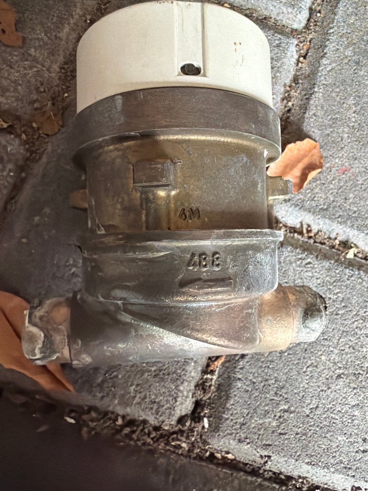 inbouw watermeter warm en koud 15-22 mm - Gebruikt, Ophalen, Gebruikt, Vocht of Vloeistof