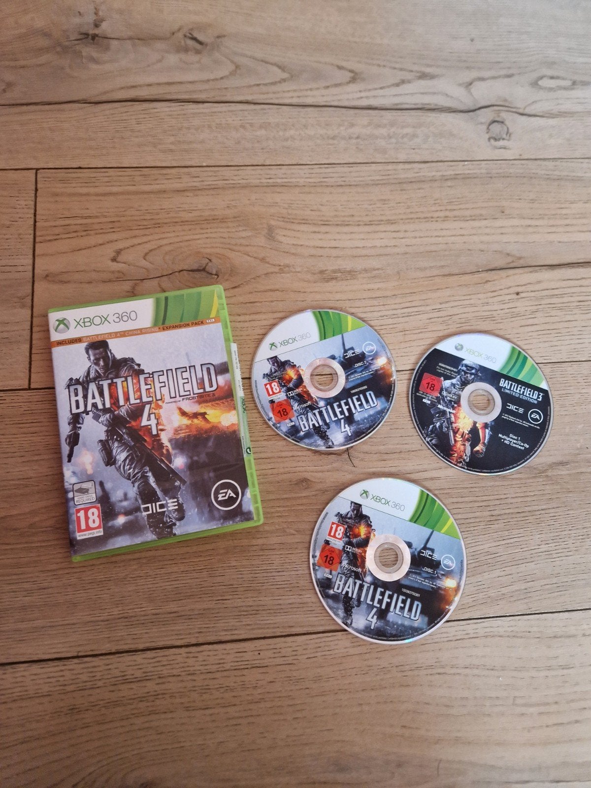 Battlefield 4 & 3 Xbox 360 - Actie Shooter Games, Spelcomputers en Games, Games | Xbox 360, Online, Vanaf 18 jaar, Shooter, Ophalen of Verzenden