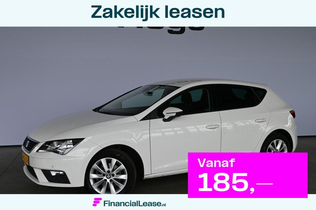 SEAT Leon 1.5 TSI Style Ultimate Edition Clima Navigatie Cru, Stof, 4 cilinders, Met garantie (alle), Leon