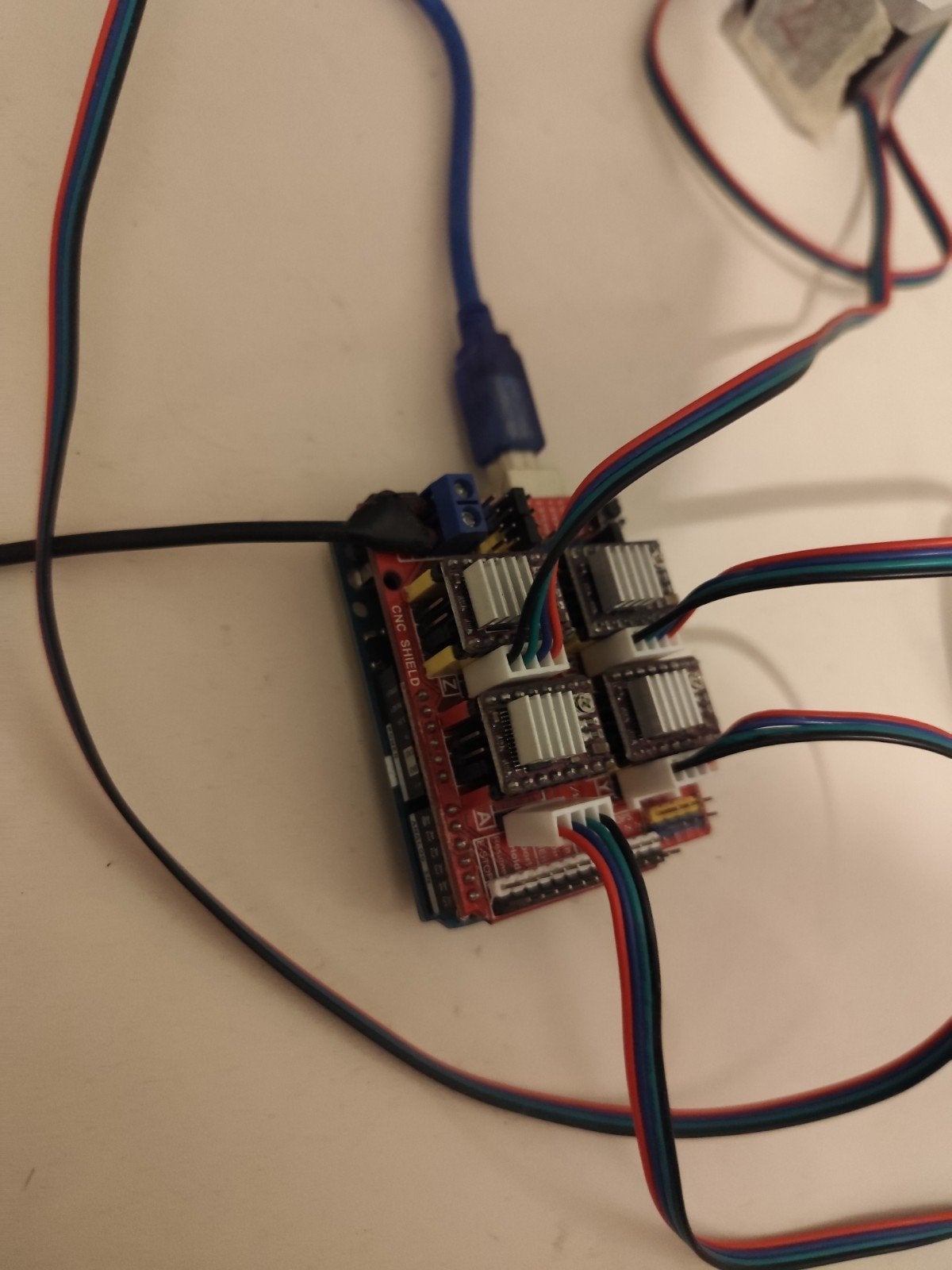 Foto 6 van CNC printer DIY project onderdelen steppermotor arduino