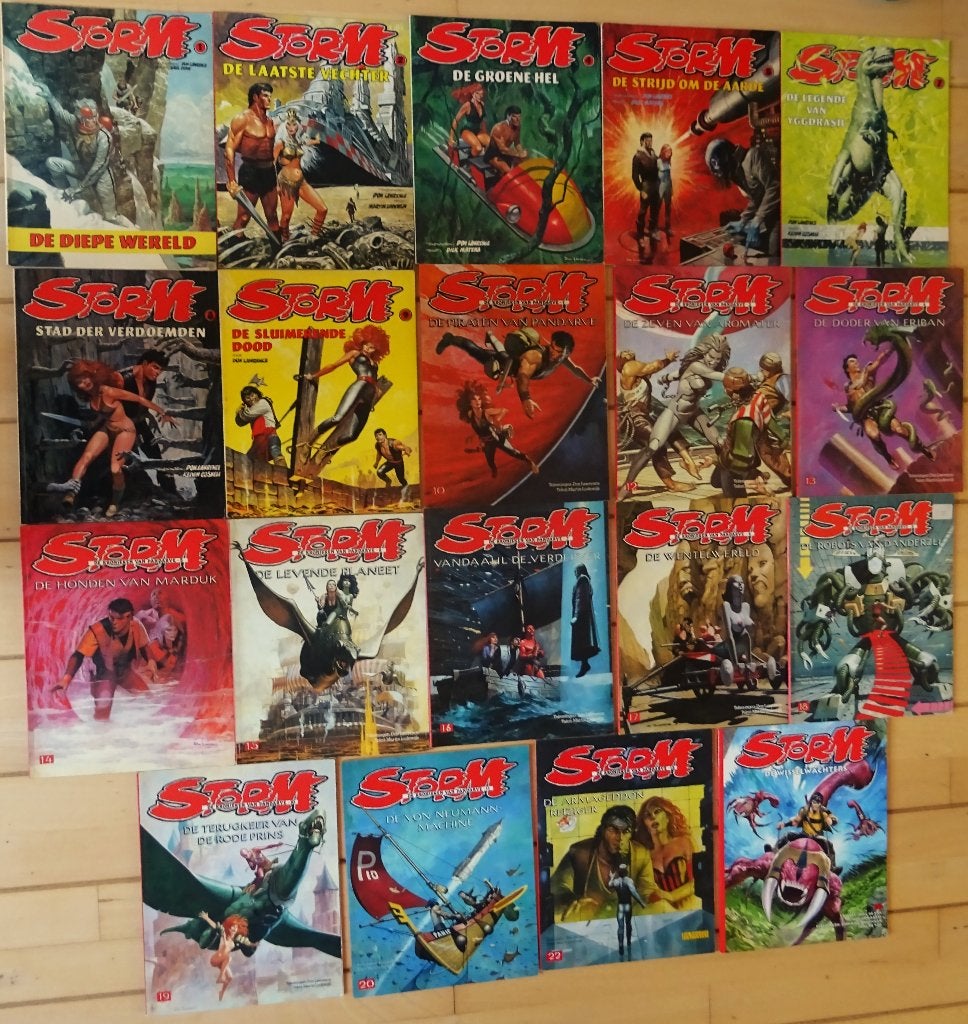 stripboeken:  STORM  door Don Lawrence, Boeken, Stripboeken, Meerdere stripboeken, Ophalen of Verzenden, Gelezen, Don Lawrence