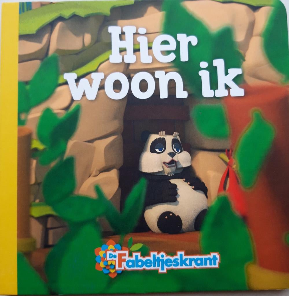 De Fabeltjeskrant Hier woon ik NIEUW , Ophalen of Verzenden, Nieuw, Fictie algemeen