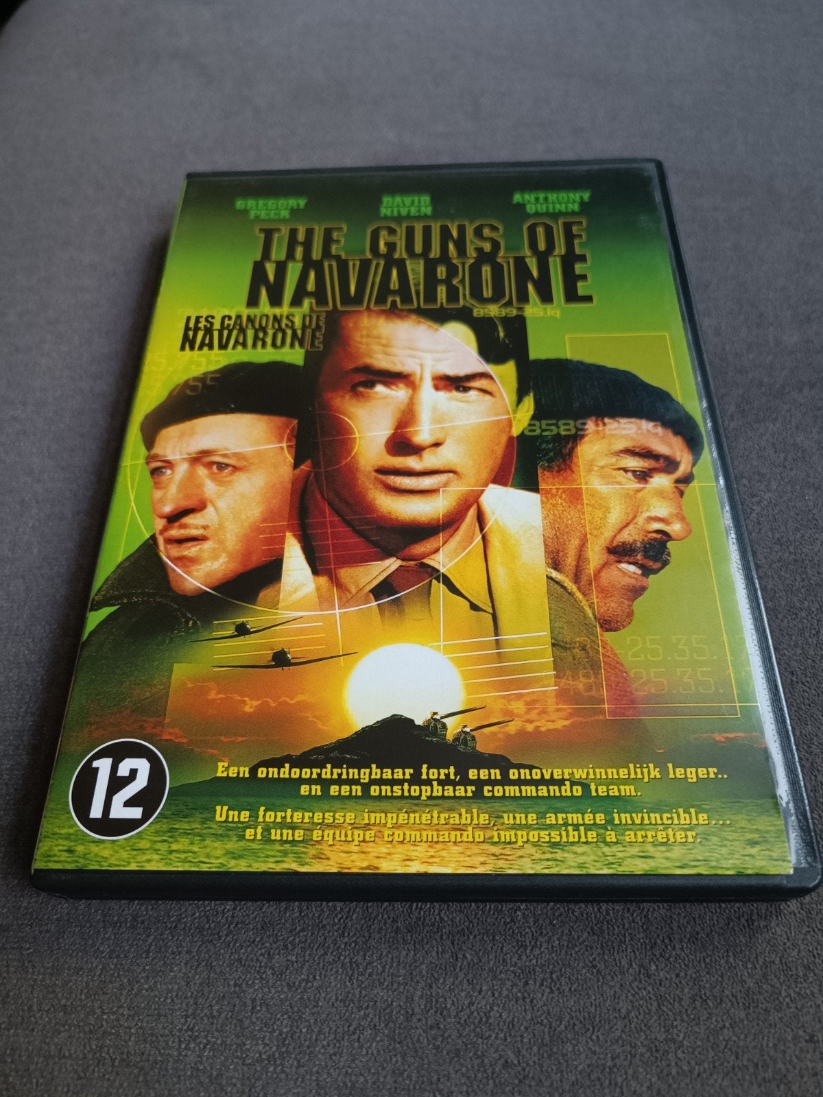 The guns of navarone - dvd, 1960 tot 1980, Ophalen of Verzenden, Zo goed als nieuw, Actie en Avontuur