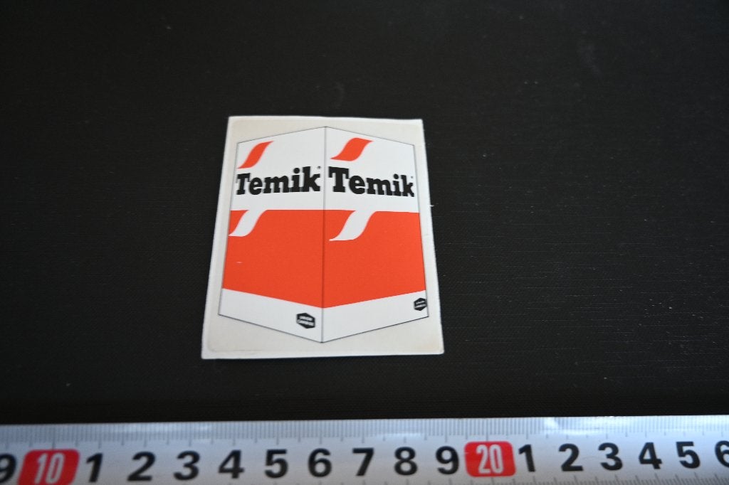 sticker TEMIK, Ophalen of Verzenden, Zo goed als nieuw