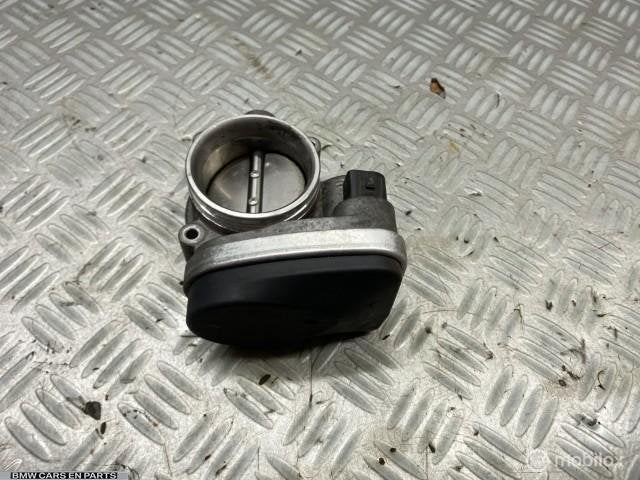 Gasklephuis BMW 1-serie E87 116i n45 gasklep 1439224, Gebruikt, Partnerportal@bmw.de, Bmw, Ophalen of Verzenden