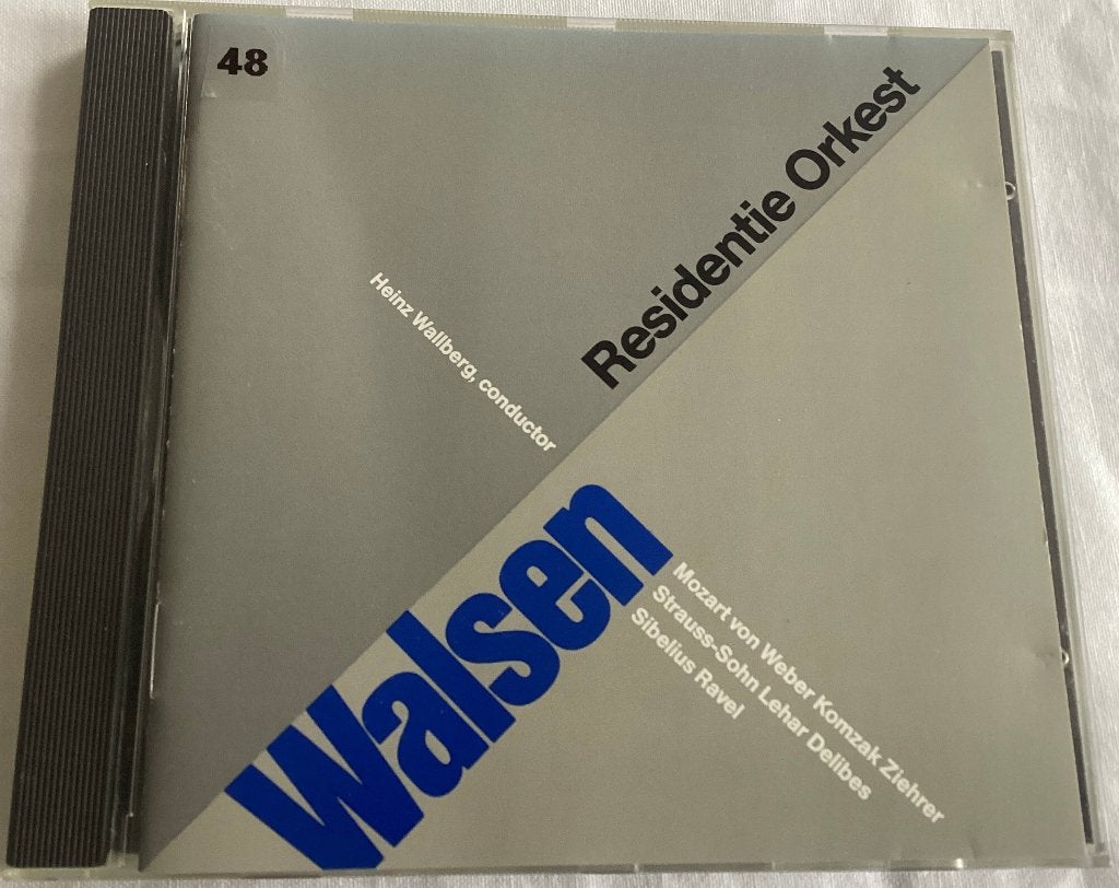 Residentie Orkest, Heinz Wallberg- Walzes CD, Ophalen of Verzenden, Gebruikt, Album, Orkest of Ballet