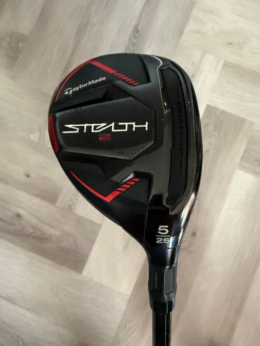 TaylorMade Stealth 2 Hybride 5 (25 gr.), regular shaft, Sport en Fitness, Golf, Ophalen of Verzenden, Gebruikt, Club, Overige merken