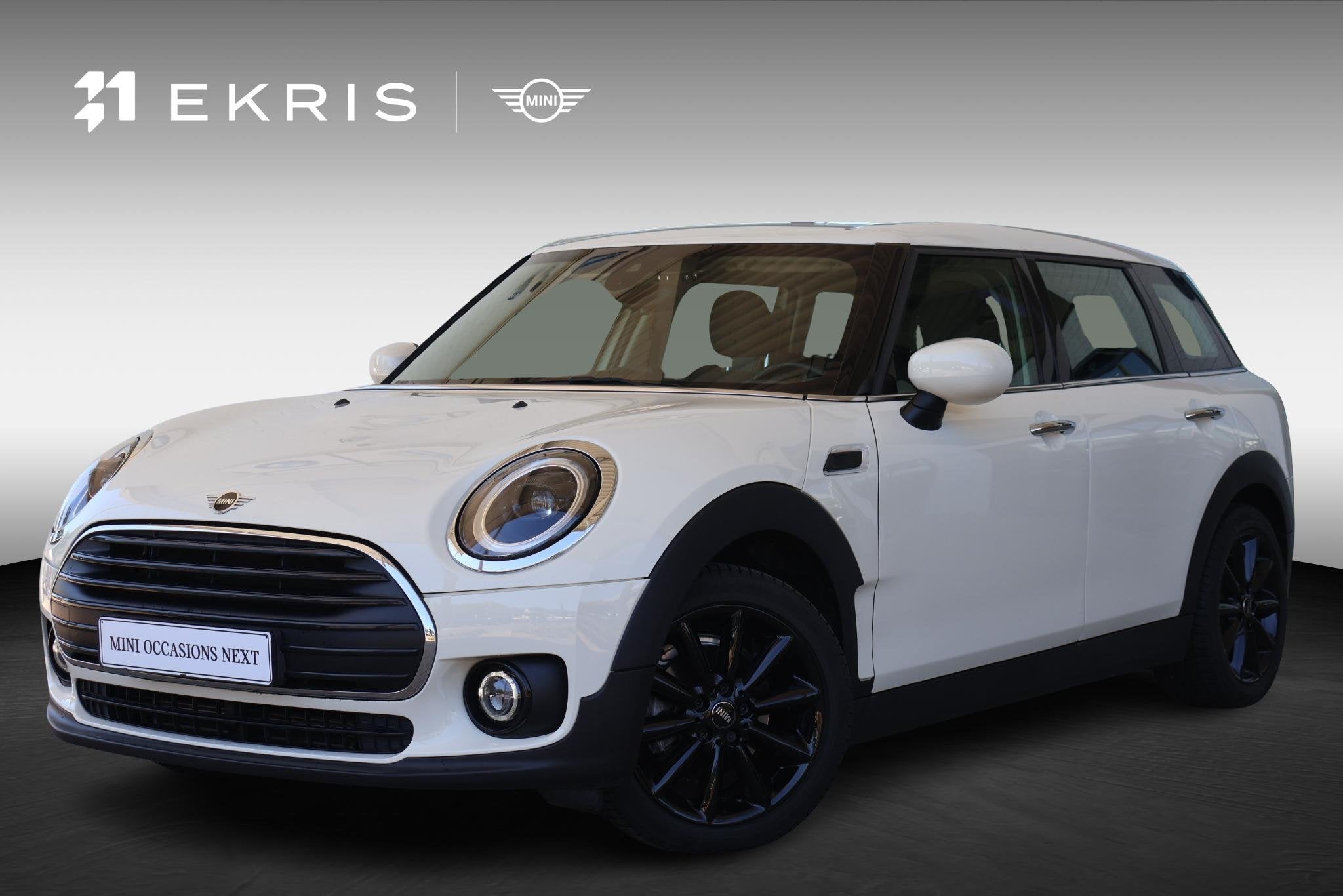 MINI Clubman 1.5 One Business Edition | Lentevoordeel, Auto's, Mini, Gebruikt, Leder en Stof, Wit, Handgeschakeld