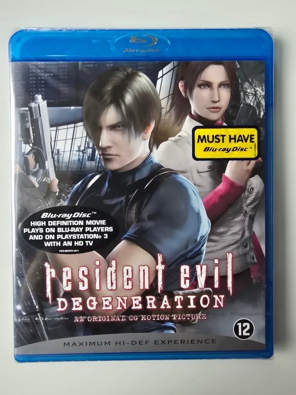 RESIDENT EVIL: DEGENERATION (IN SEAL) (BLURAY), Cd's en Dvd's, Horror, Carduelis & Media, Verzenden, Syran@live.com