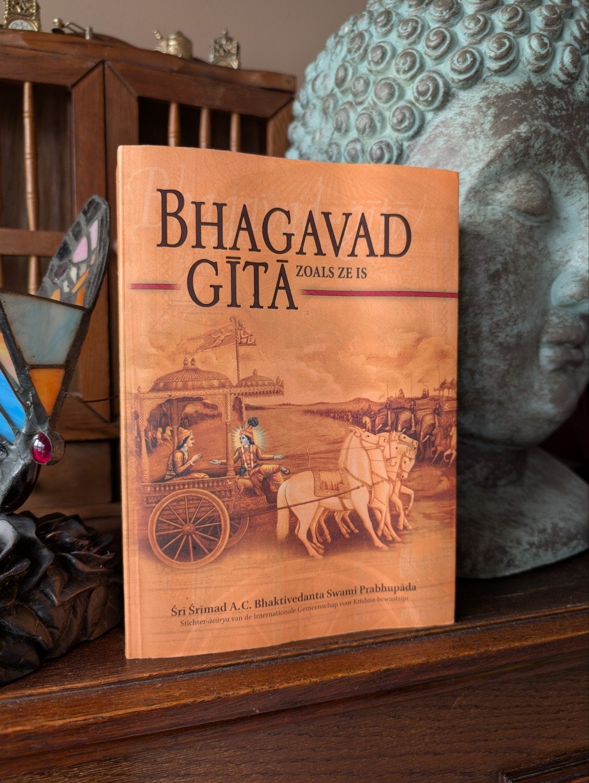Bhagavad-Gita Zoals Ze Is - Sri Srimad A.C. Bhaktivedanta, Boeken, Ophalen of Verzenden, Zo goed als nieuw, Spiritualiteit algemeen