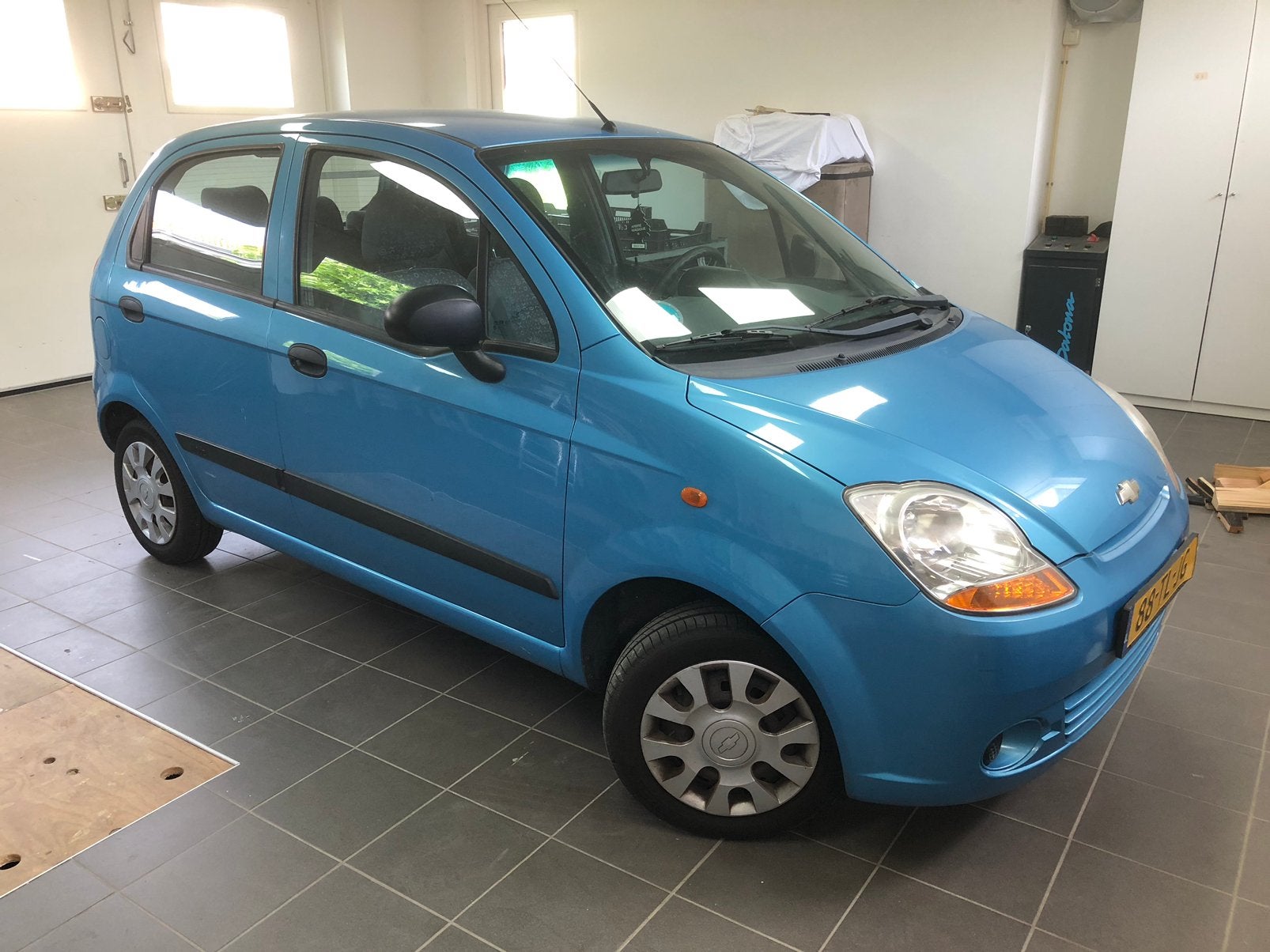 Chevrolet Matiz 0.8 AUT 2006, Auto's, Chevrolet, Particulier, Matiz, Benzine, C, Hatchback, Automaat, Origineel Nederlands, Blauw