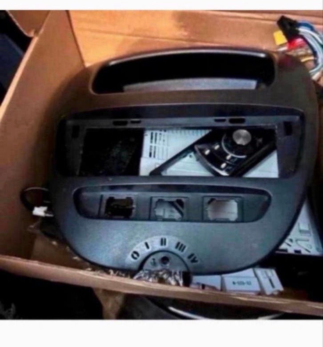 Radio paneel met Pioneer radio/cd speler voor Aygo/107, Ophalen of Verzenden, Gebruikt