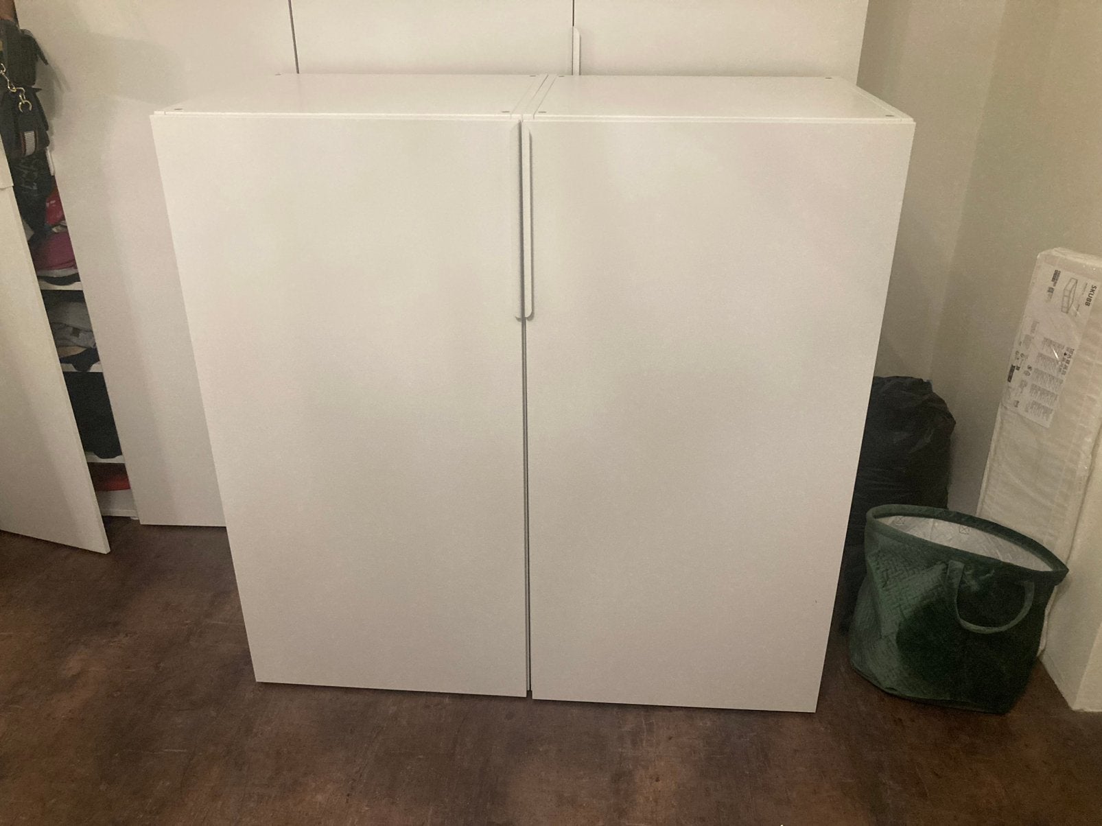 2x Platsa basiselement met deur - wit, Zo goed als nieuw, Minder dan 100 cm, 25 tot 50 cm, 50 tot 100 cm