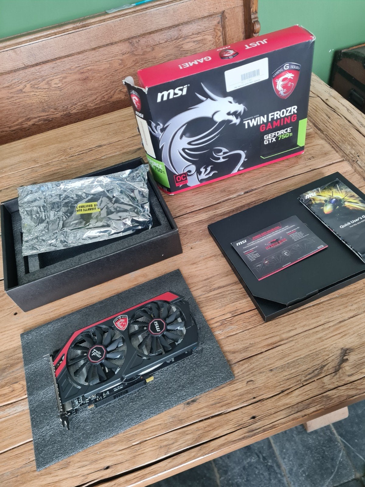 MSI GeForce GTX 750 Ti, Computers en Software, Videokaarten, PCI-Express 3, HDMI, Ophalen of Verzenden, Nvidia