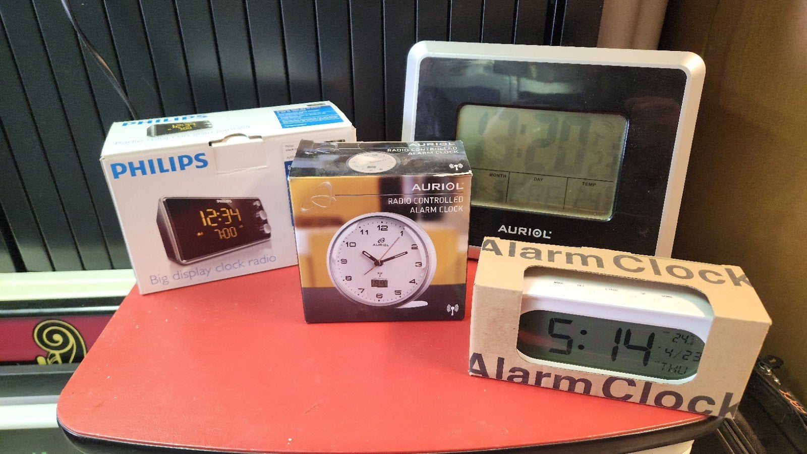 Diverse wekkers: Philips, Auriol, en meer, Ophalen of Verzenden, Gebruikt