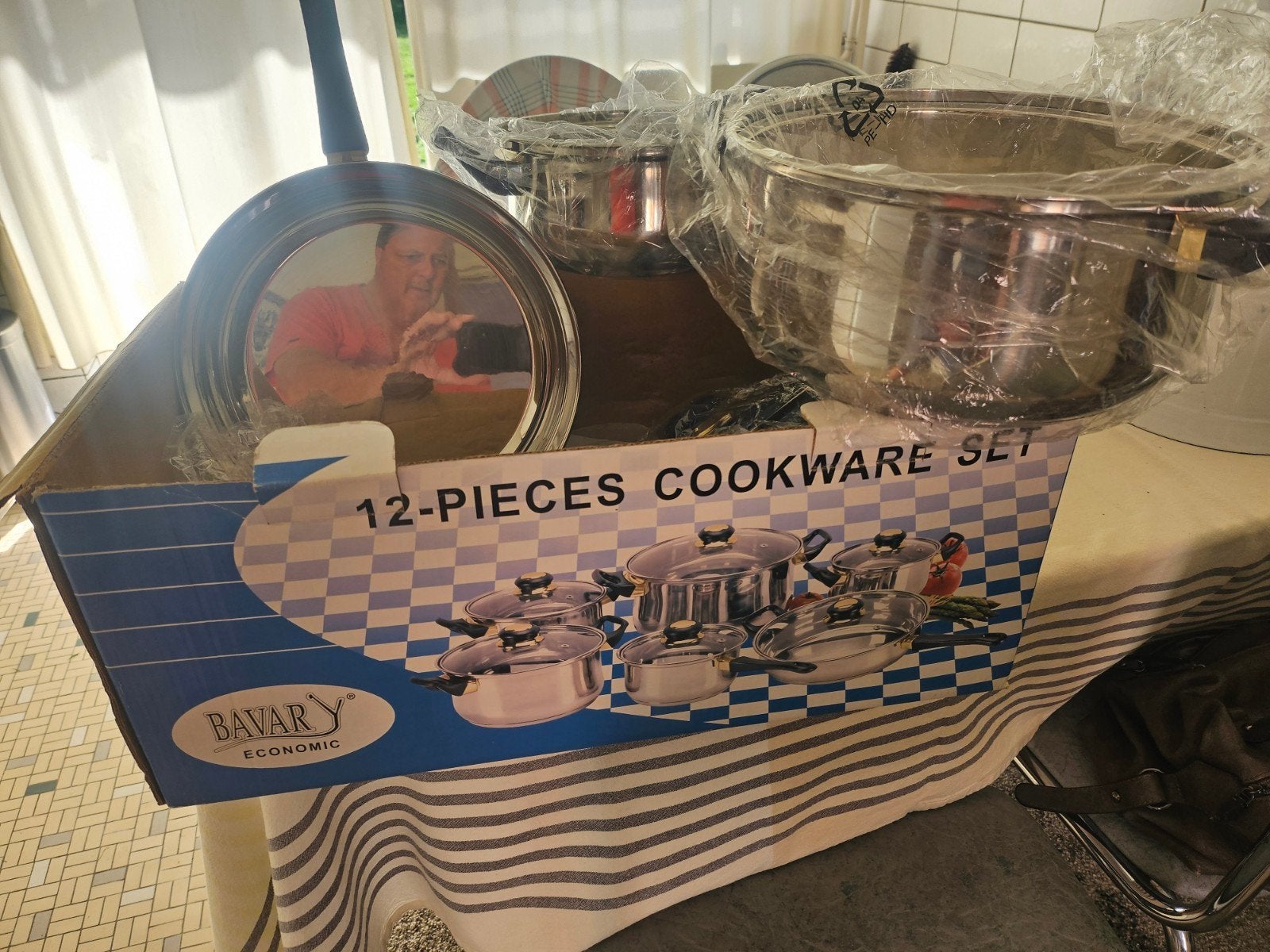 Bavary Solingen 12-delige pannenset - Nieuw in doos, Met deksel, Nieuw, Pannenset, Ophalen of Verzenden