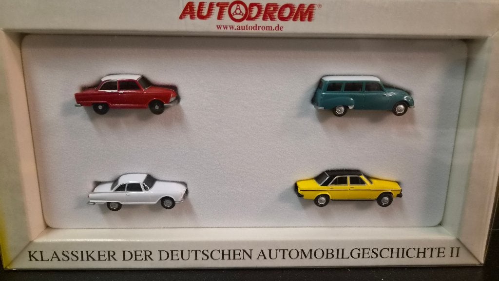 Wiking  Autodrom Audi  DKW set, Ophalen of Verzenden, Zo goed als nieuw, Auto, Wiking