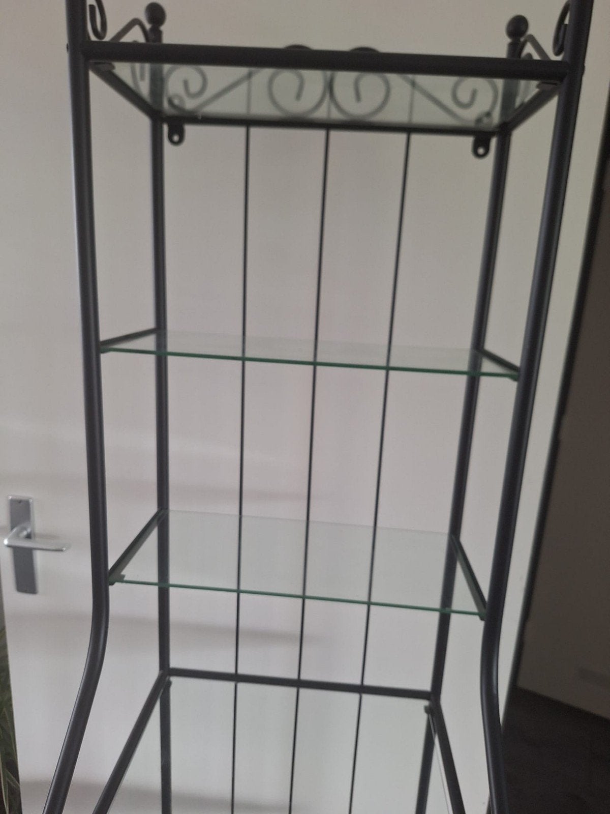 Rönnskär badkamer stellingkast Ikea zwart, Minder dan 50 cm, Overige typen, Ophalen of Verzenden, Zo goed als nieuw