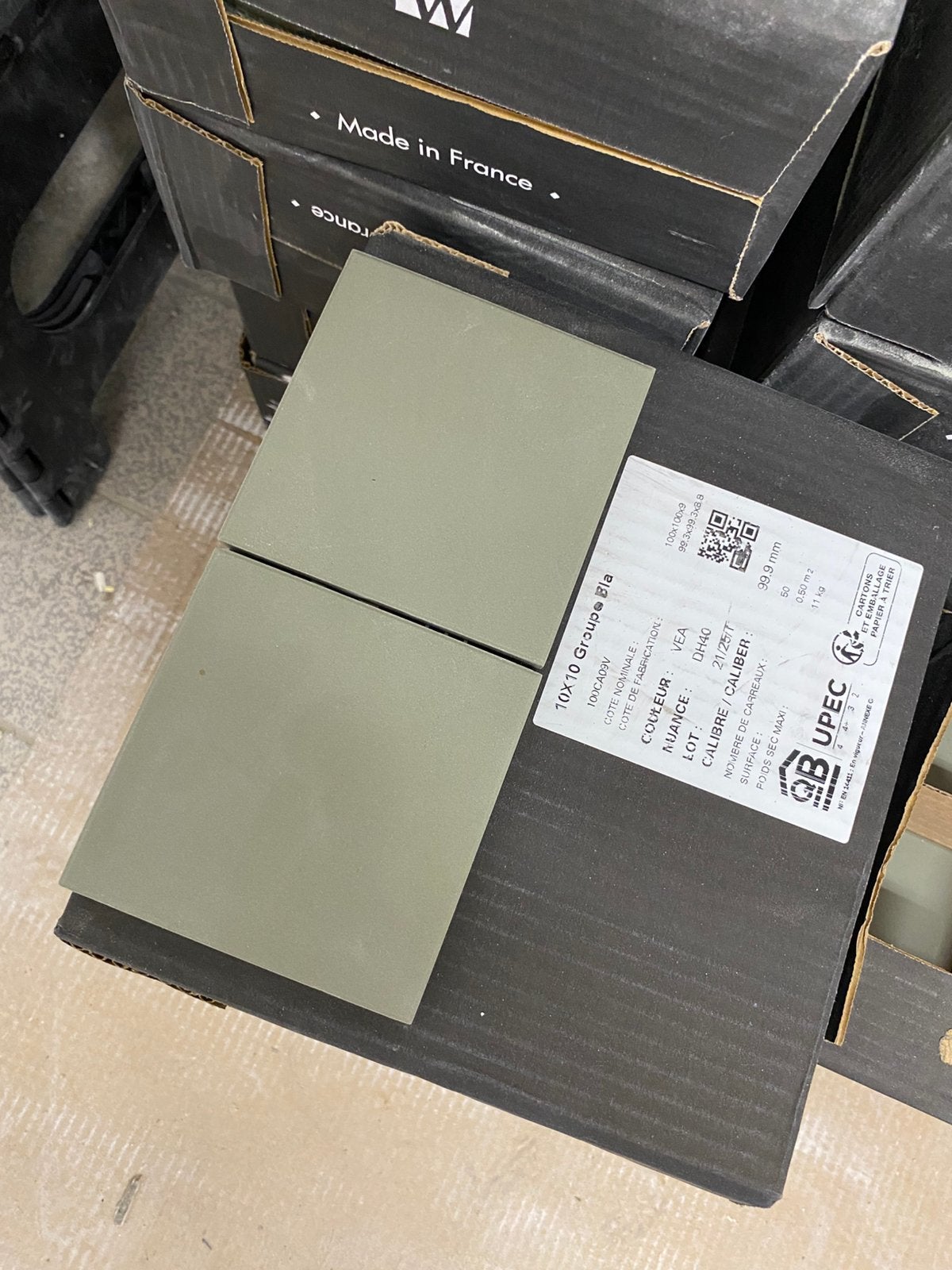 Winckelmans tegels 10x10 Australian Green 5 m2, Doe-het-zelf en Verbouw, Ophalen, Nieuw, Minder dan 20 cm, Minder dan 5 m²