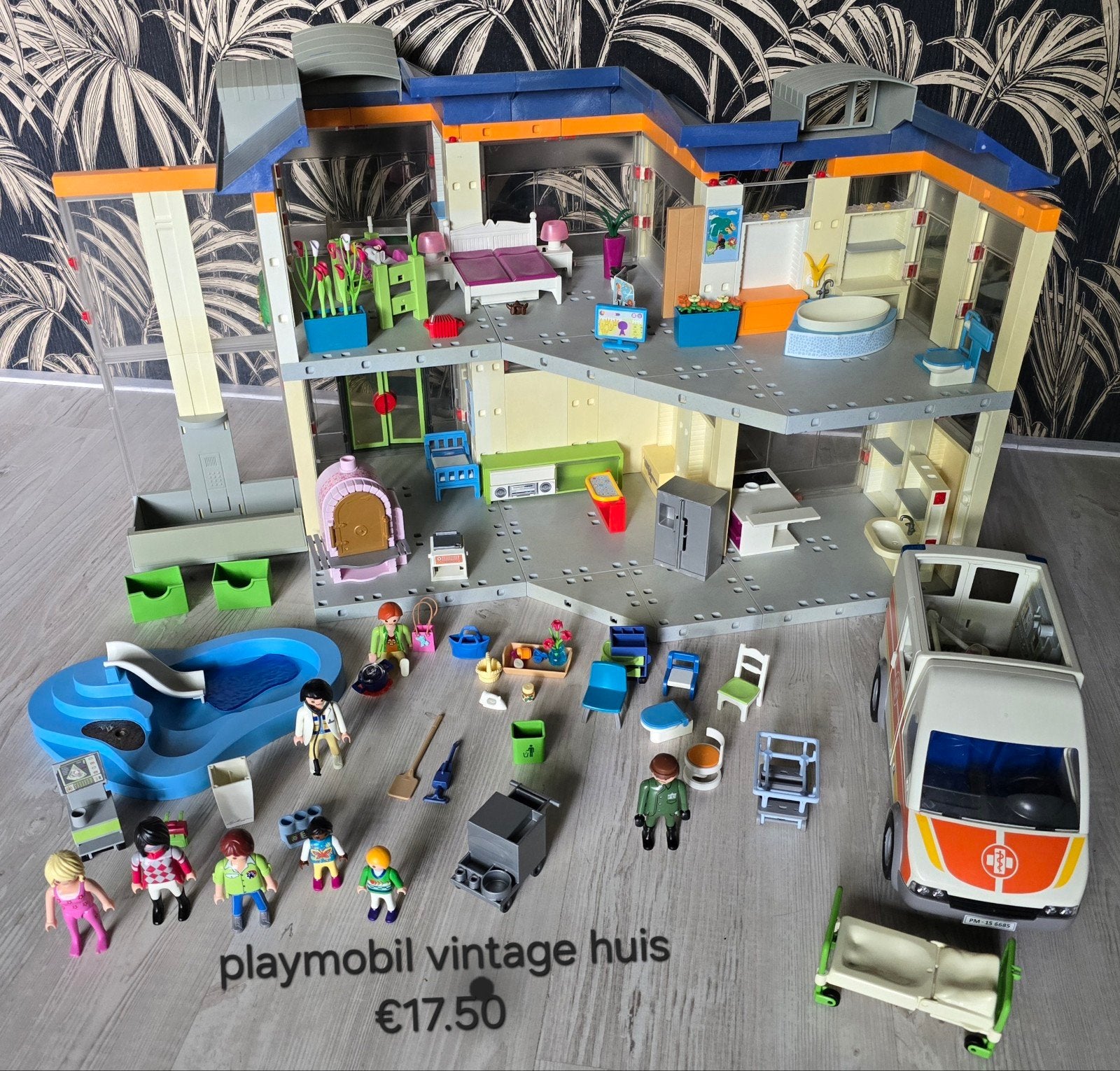 Playmobil speelgoed huis hotel, Kinderen en Baby's, Ophalen, Zo goed als nieuw