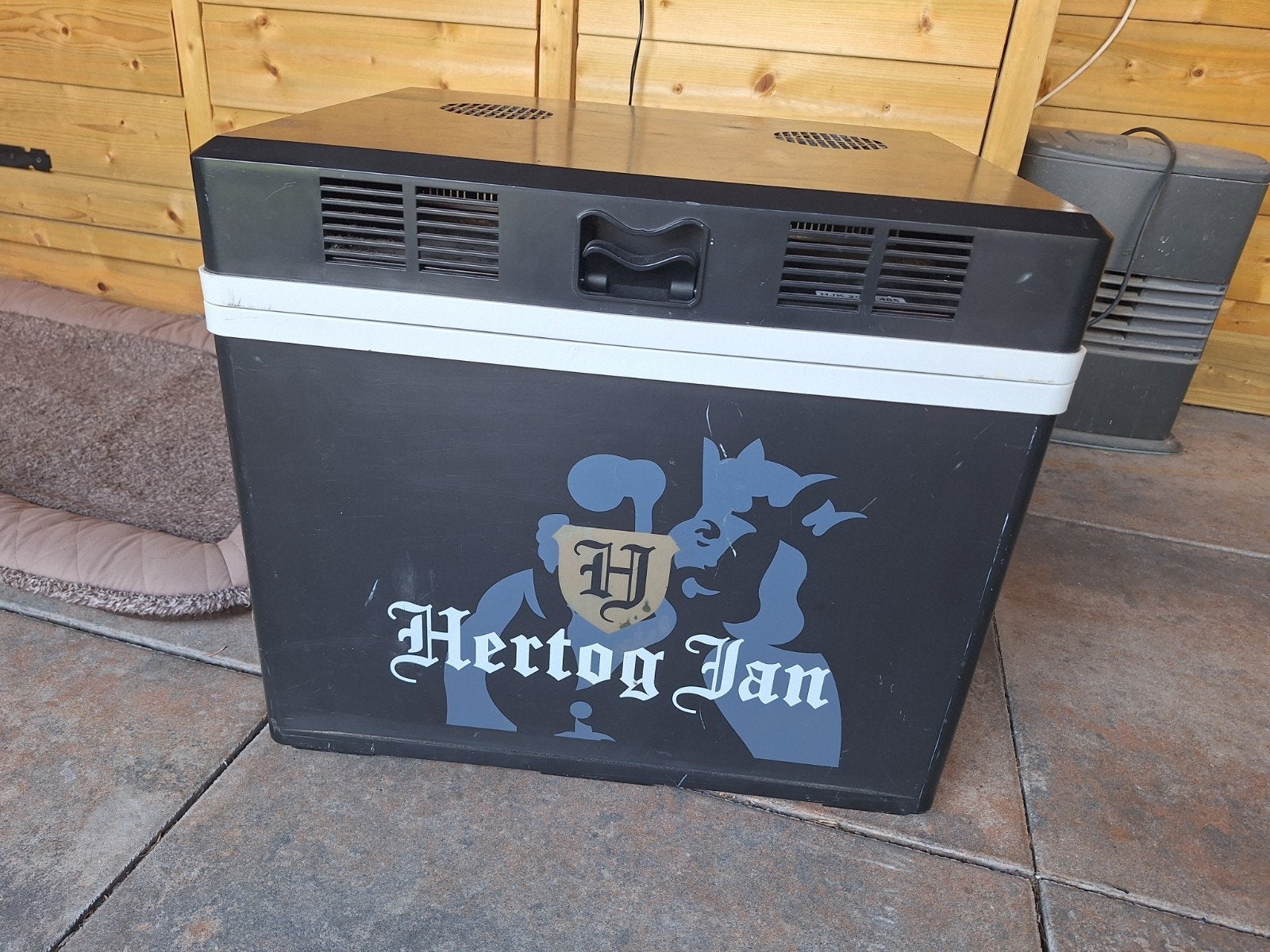 Hertog Jan Elektrische Koelbox - Perfect voor Feestjes!, Caravans en Kamperen, Ophalen of Verzenden, Gebruikt, Koelbox, Elektrisch