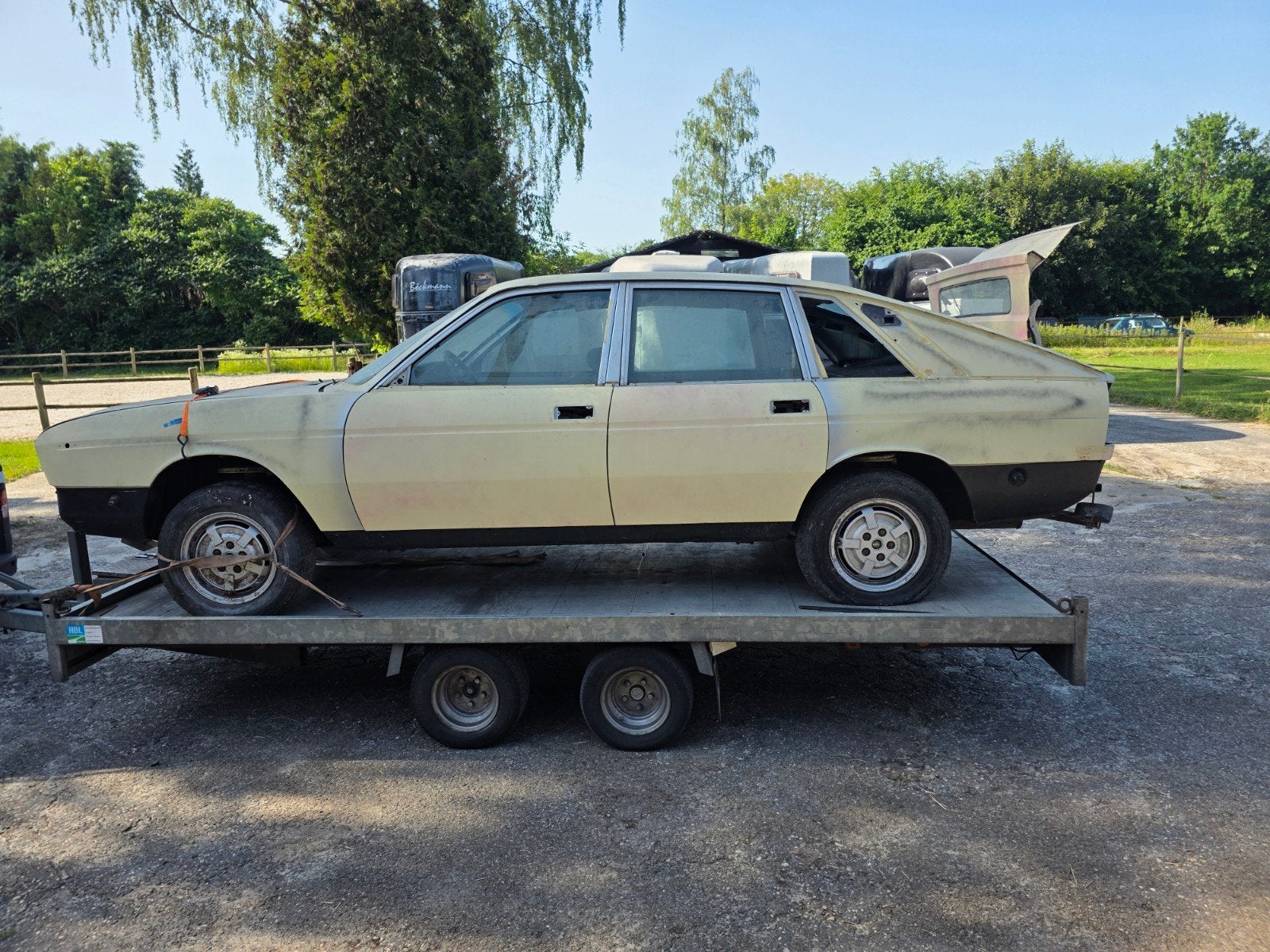 Carrosserie Lancia Gamma Berlina, Ophalen, Lancia