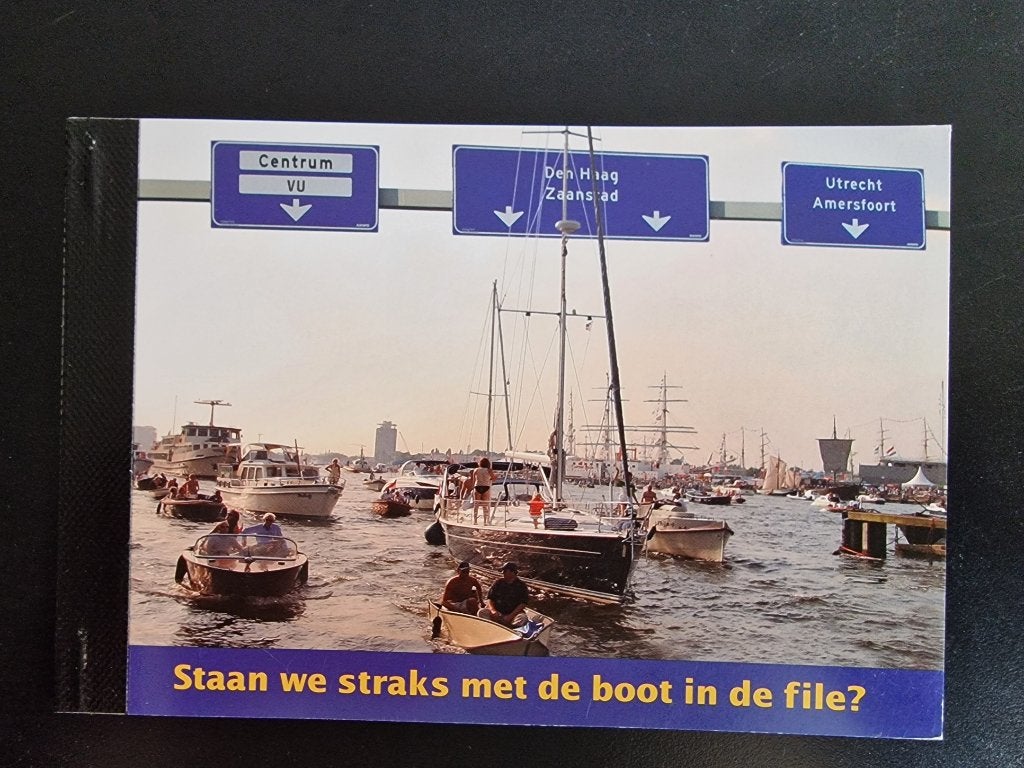 Nederland Prestigeboekje PP5 - VU Boot in File 2007 - MNH, Ophalen of Verzenden, Na 1940, Postfris