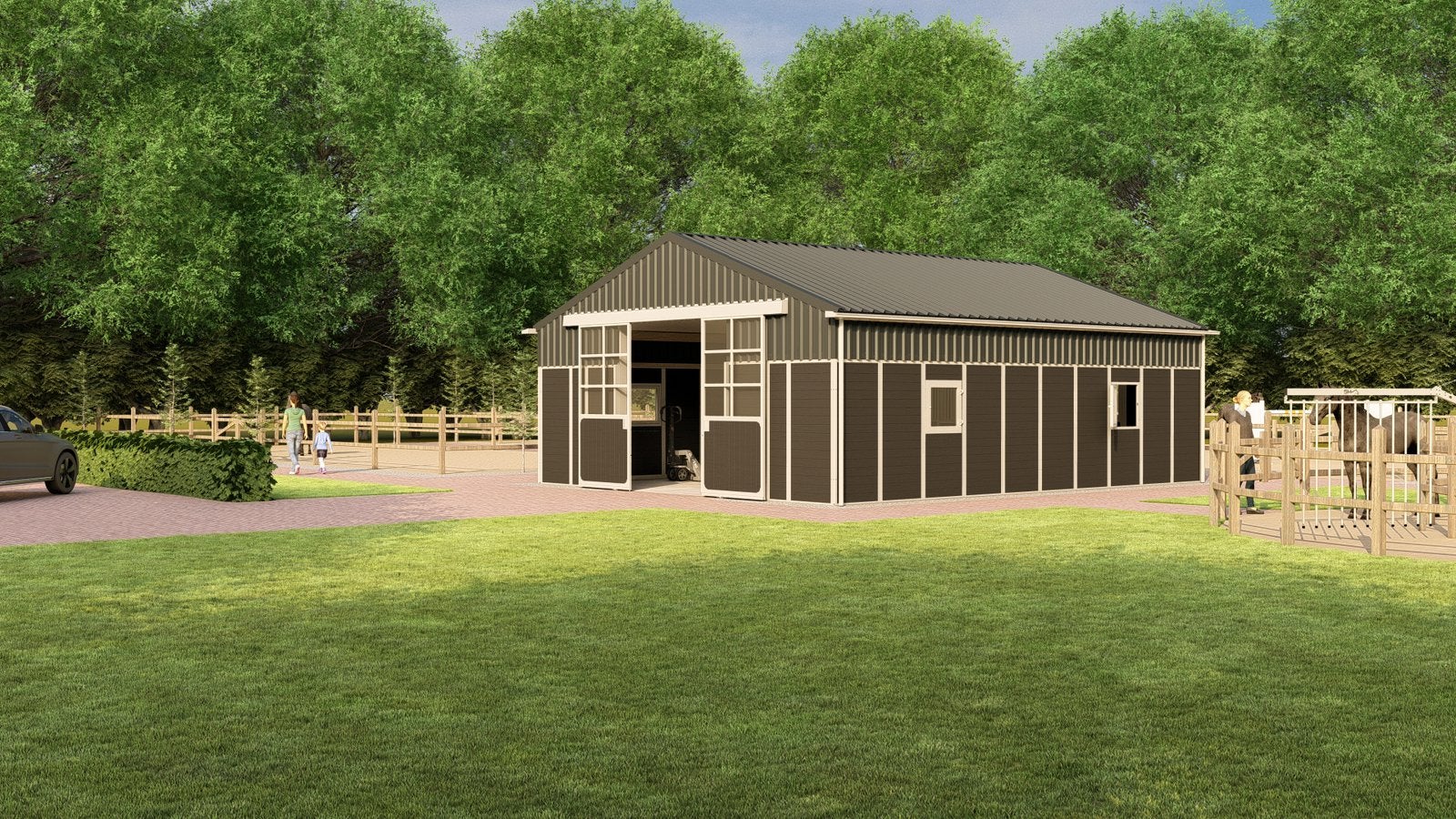 Gezocht: schuur/stal voor 5 koeien (omgeving Haps)