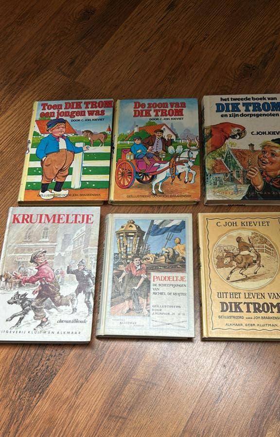 Vintage Kinderboeken: Dik Trom, Kruimeltje, Paddeltje Collec, Ophalen of Verzenden, Gelezen, Fictie algemeen