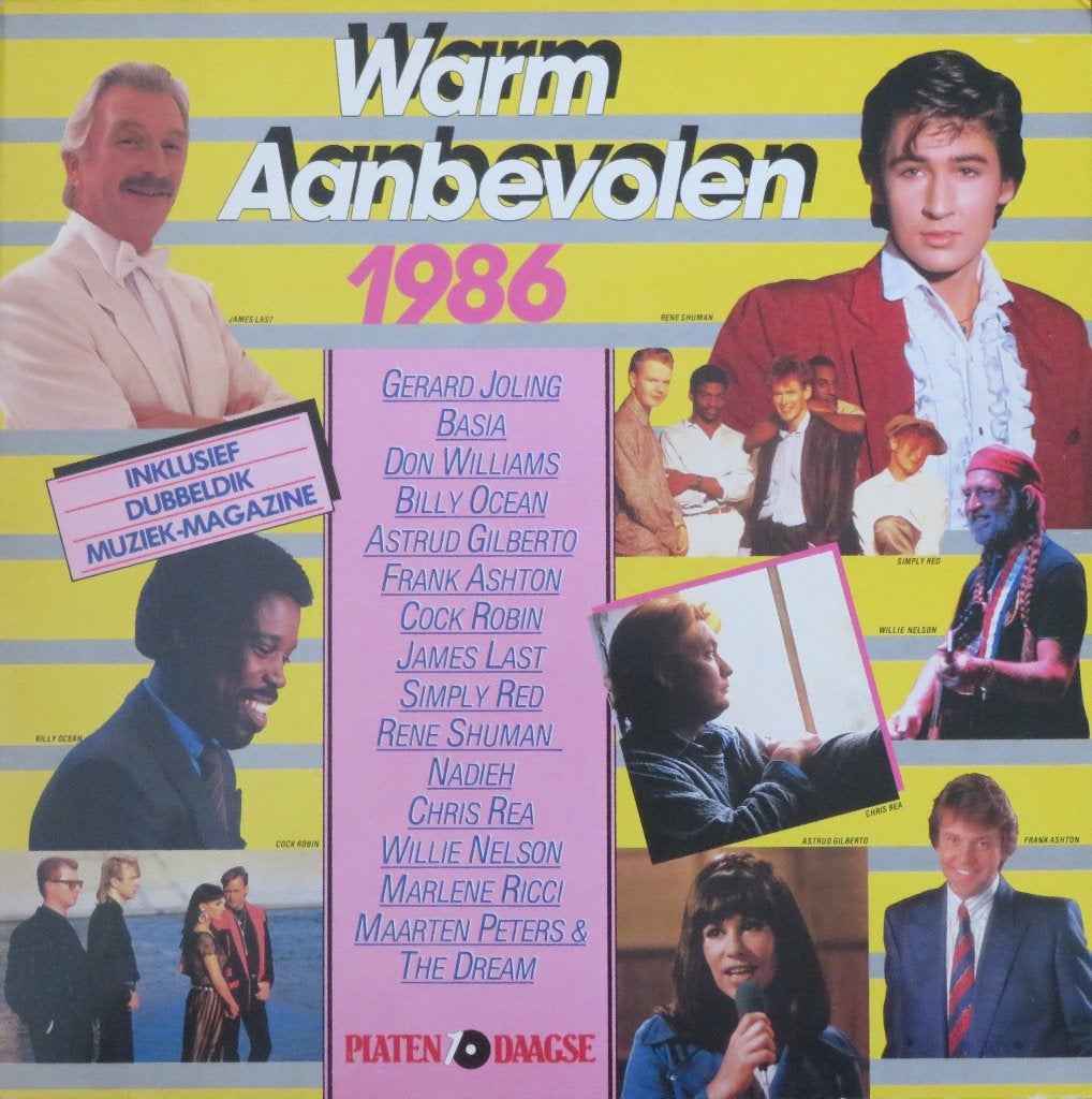 Warm Aanbevolen @1986, 1980 - 1989, Ophalen of Verzenden, Zo goed als nieuw, Pop