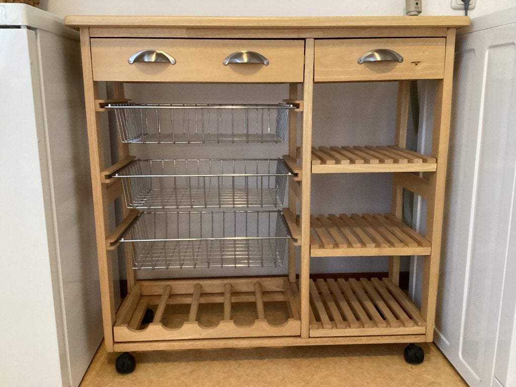 Keukentrolly, Zo goed als nieuw, Minder dan 100 cm, 25 tot 50 cm, 50 tot 100 cm