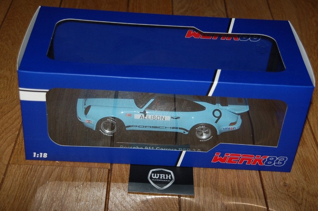 1:18 PORSCHE 911 RSR ALLISON WERK83 WRH, Verzenden, Zo goed als nieuw, Auto, Overige merken
