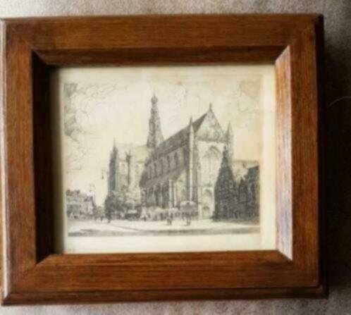 George KEENS (Hendrik Seegers) van de Grote markt Haarlem ., Antiek en Kunst, Ophalen