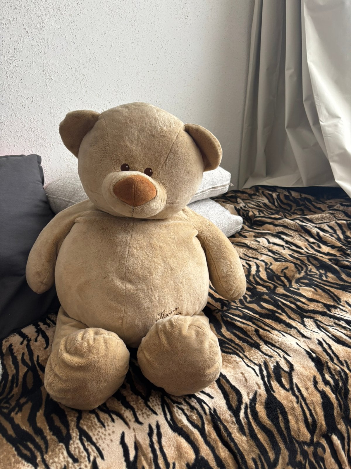 Grote knuffelbeer, Kinderen en Baby's, Speelgoed | Knuffels en Pluche, Ophalen, Gebruikt, Beer