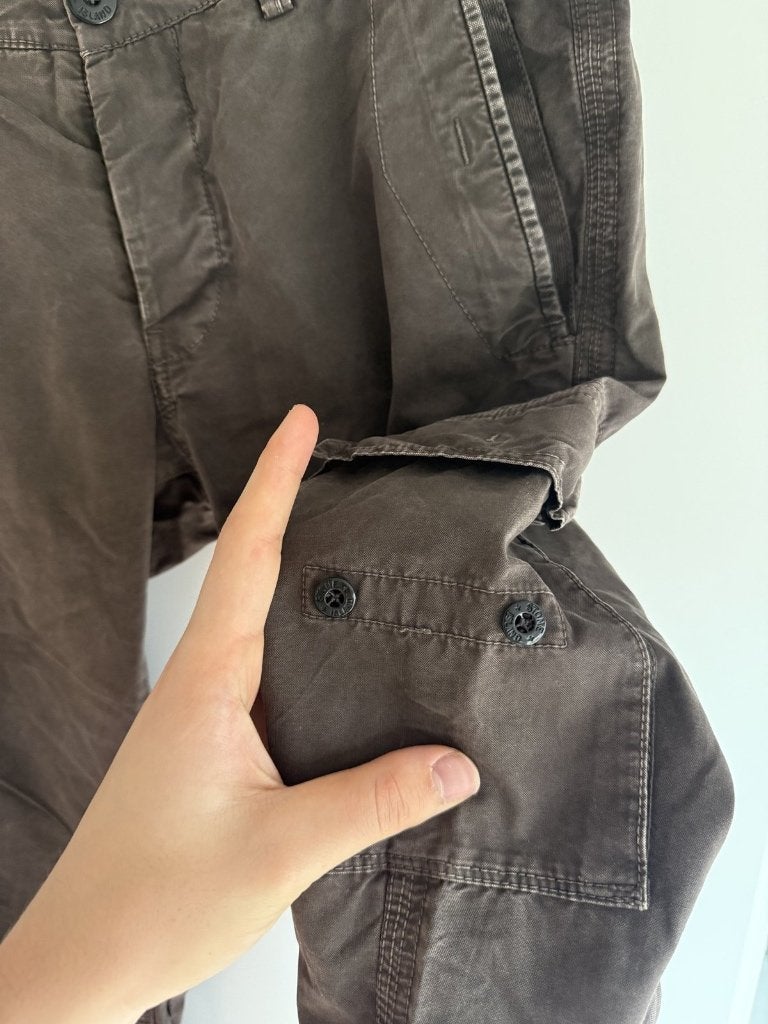 Stone Island Cargo Broek – Bruin – W29 L34, EU, Stone island, Bruin, Maat 48/50 (M)