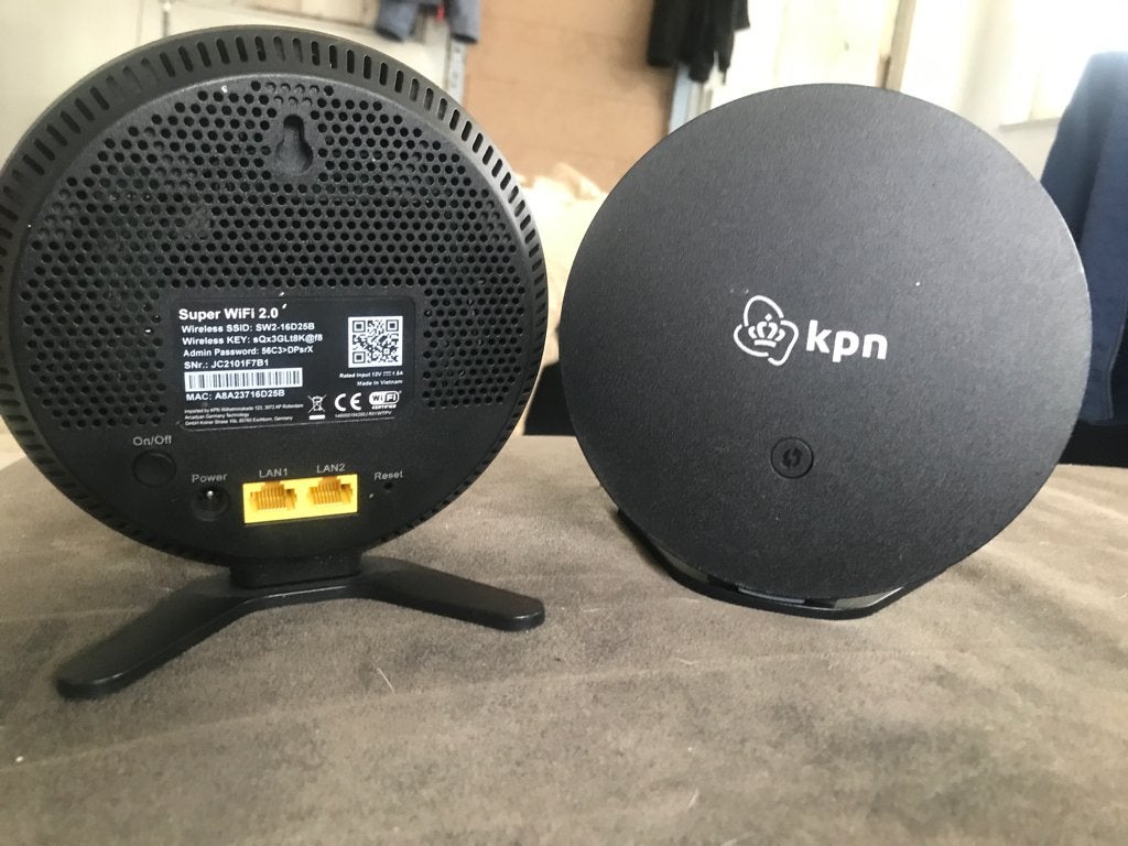Kpn wifi 2.0, Computers en Software, WiFi-versterkers, Ophalen, Zo goed als nieuw, Kpn Superwifi