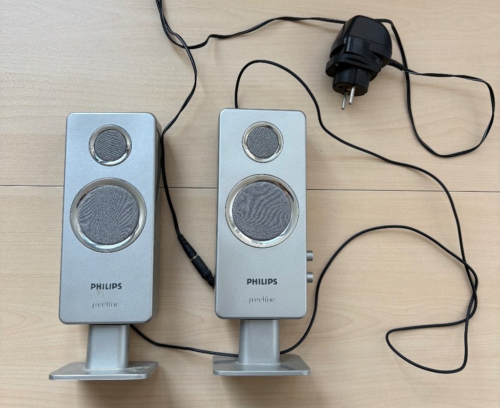 Boxen voor computer of laptop, Ophalen, Gebruikt, Philips