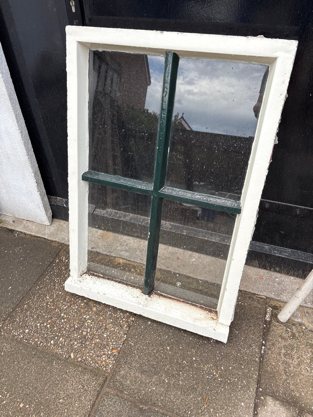 Betonnen kozijn met glas, Ophalen, Overige materialen, Gebruikt, Minder dan 75 cm