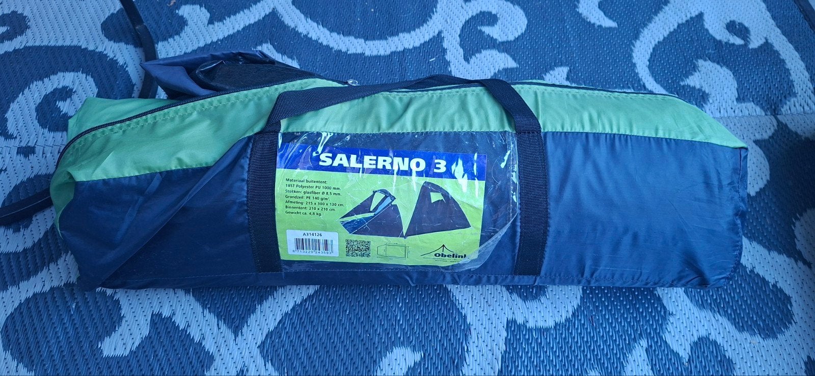 Tent Salerno 3, Kinderen en Baby's, Speelgoed | Buiten | Trampolines, Ophalen