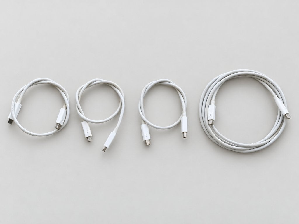 4x originele Apple Thunderbolt 2 kabel – 1x 2 m, 3x 50 cm, Ophalen of Verzenden, Gebruikt