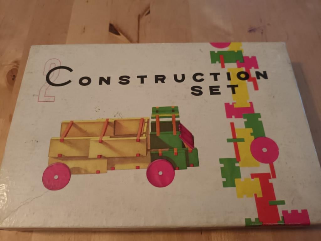 Oud speelgoed: Construction set 2, Antiek en Kunst, Antiek | Speelgoed, Ophalen of Verzenden