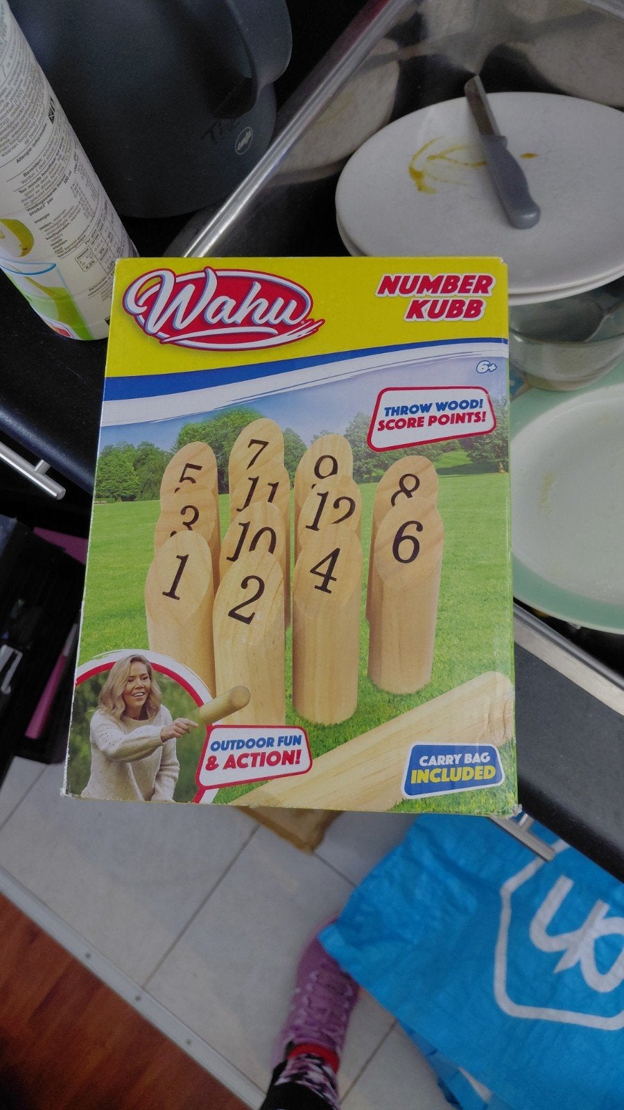 Nummer Kubb spel, Ophalen of Verzenden, Nieuw