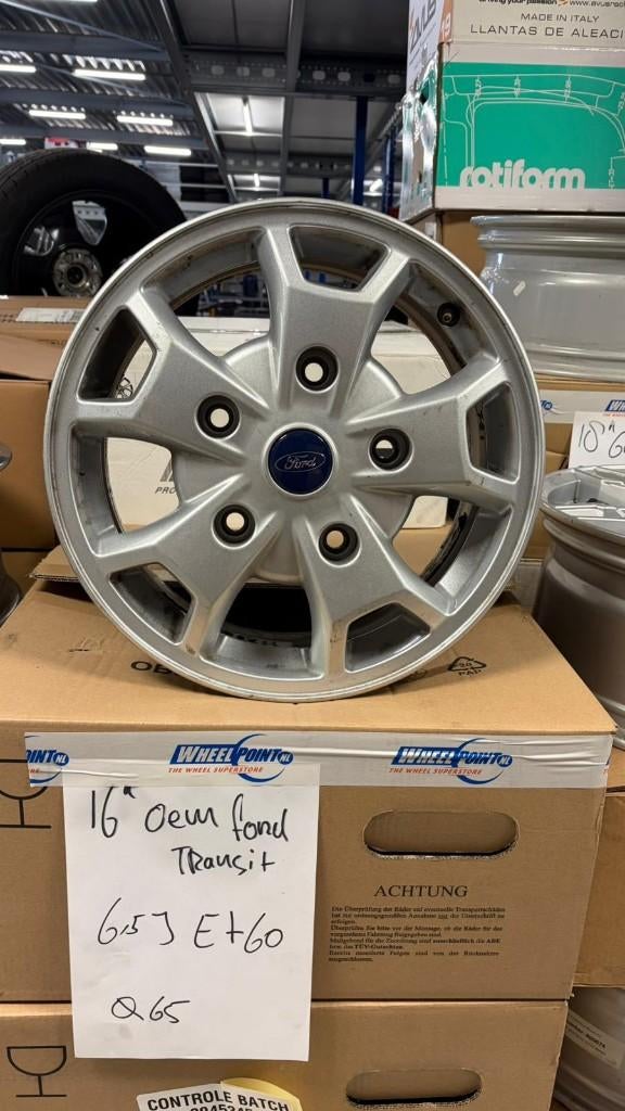 16'' Originele Ford Transit / Custom Velgen 5x160, Auto-onderdelen, Banden en Velgen, Velg(en), 16 inch, Ophalen of Verzenden