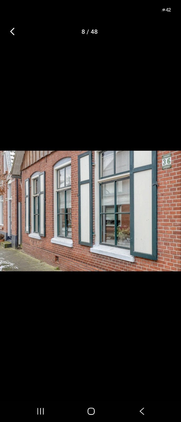 Set van 6 luiken voor woning, inclusief muurhaken, Ophalen, Gebruikt, Minder dan 80 cm, 215 cm of meer