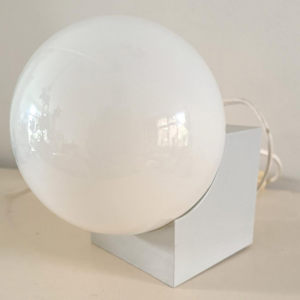 Vintage Nederlandse Philips SL KUBO tafel-/wandlamp, Ophalen of Verzenden