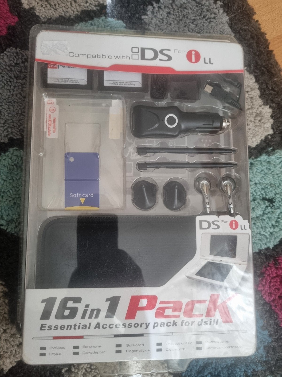 16-in-1 Accessoirepakket voor Nintendo DSi LL, Spelcomputers en Games, Spelcomputers | Nintendo Consoles | Accessoires, Ophalen